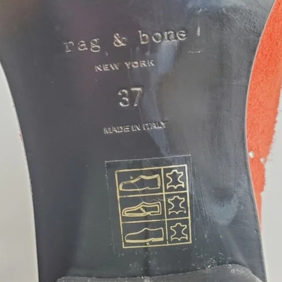 Rag & Bone Willow Stud Chunky Heel Ankle Bootie - Picture 9 of 11